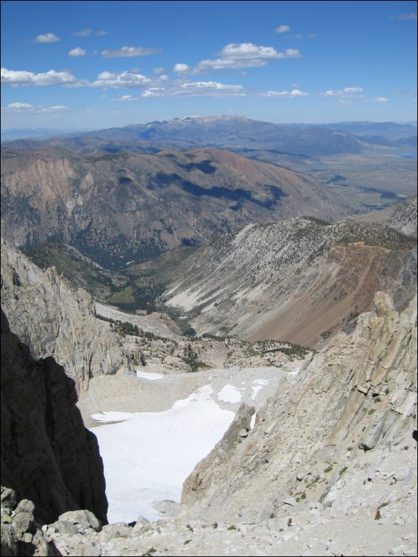 2006-09-03 Matterhorn (80) View down gully